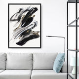 Shop The Stenographic Forn I Canvas Print a painted abstract themed framed canvas wall art print from The Print Emporium artwork collection - Buy Australian made fine art painting style stretched canvas prints for the home and your interior decor space, TPE-PC-LE208-CA-35X46-NF