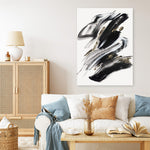 Shop The Stenographic Forn I Canvas Print a painted abstract themed framed canvas wall art print from The Print Emporium artwork collection - Buy Australian made fine art painting style stretched canvas prints for the home and your interior decor space, TPE-PC-LE208-CA-35X46-NF