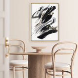 Shop The Stenographic Forn I Canvas Print a painted abstract themed framed canvas wall art print from The Print Emporium artwork collection - Buy Australian made fine art painting style stretched canvas prints for the home and your interior decor space, TPE-PC-LE208-CA-35X46-NF