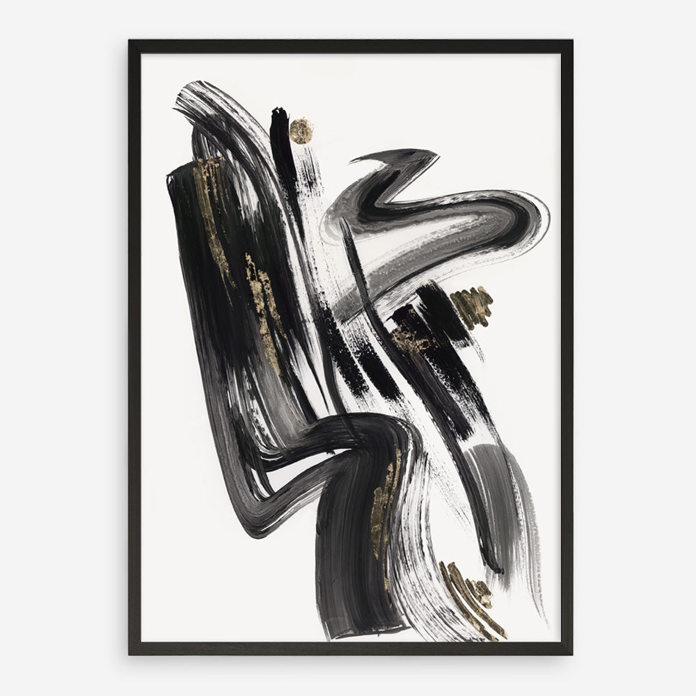 Shop The Stenographic Forn II Art Print a painted abstract themed wall art print from The Print Emporium wall artwork collection - Buy Australian made fine art painting style poster and framed prints for the home and your interior decor room, TPE-PC-LE209-AP