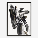 Shop The Stenographic Forn II Art Print a painted abstract themed wall art print from The Print Emporium wall artwork collection - Buy Australian made fine art painting style poster and framed prints for the home and your interior decor room, TPE-PC-LE209-AP