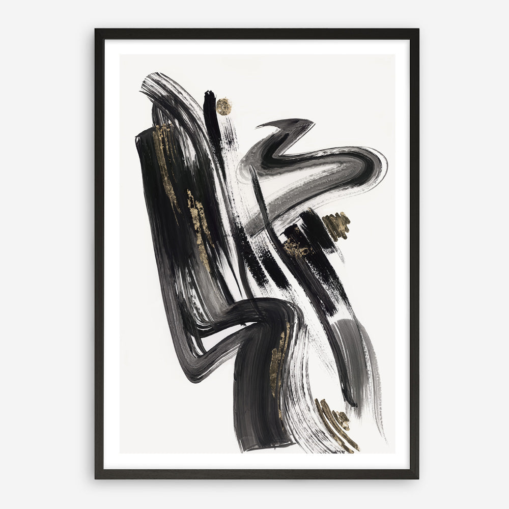 Shop The Stenographic Forn II Art Print a painted abstract themed wall art print from The Print Emporium wall artwork collection - Buy Australian made fine art painting style poster and framed prints for the home and your interior decor room, TPE-PC-LE209-AP