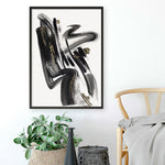 Shop The Stenographic Forn II Art Print a painted abstract themed wall art print from The Print Emporium wall artwork collection - Buy Australian made fine art painting style poster and framed prints for the home and your interior decor room, TPE-PC-LE209-AP