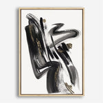 Shop The Stenographic Forn II Canvas Print a painted abstract themed framed canvas wall art print from The Print Emporium artwork collection - Buy Australian made fine art painting style stretched canvas prints for the home and your interior decor space, TPE-PC-LE209-CA-35X46-NF