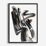 Shop The Stenographic Forn II Canvas Print a painted abstract themed framed canvas wall art print from The Print Emporium artwork collection - Buy Australian made fine art painting style stretched canvas prints for the home and your interior decor space, TPE-PC-LE209-CA-35X46-NF