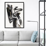 Shop The Stenographic Forn II Canvas Print a painted abstract themed framed canvas wall art print from The Print Emporium artwork collection - Buy Australian made fine art painting style stretched canvas prints for the home and your interior decor space, TPE-PC-LE209-CA-35X46-NF