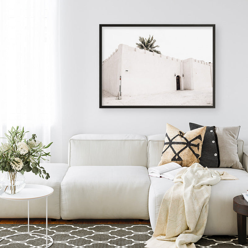 Shop The White Casa Photo Art Print a coastal themed photography wall art print from The Print Emporium wall artwork collection - Buy Australian made fine art poster and framed prints for the home and your interior decor, TPE-1050-AP