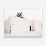 Shop The White Casa Photo Canvas Print a coastal themed photography framed stretched canvas print from The Print Emporium wall artwork collection - Buy Australian made prints for the home and your interior decor space, TPE-1050-CA-35X46-NF