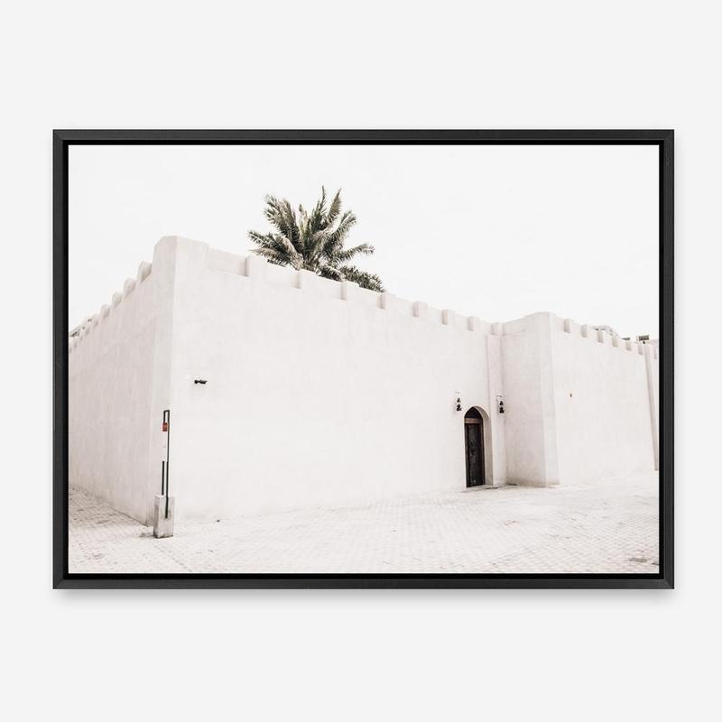 Shop The White Casa Photo Canvas Print a coastal themed photography framed stretched canvas print from The Print Emporium wall artwork collection - Buy Australian made prints for the home and your interior decor space, TPE-1050-CA-35X46-NF