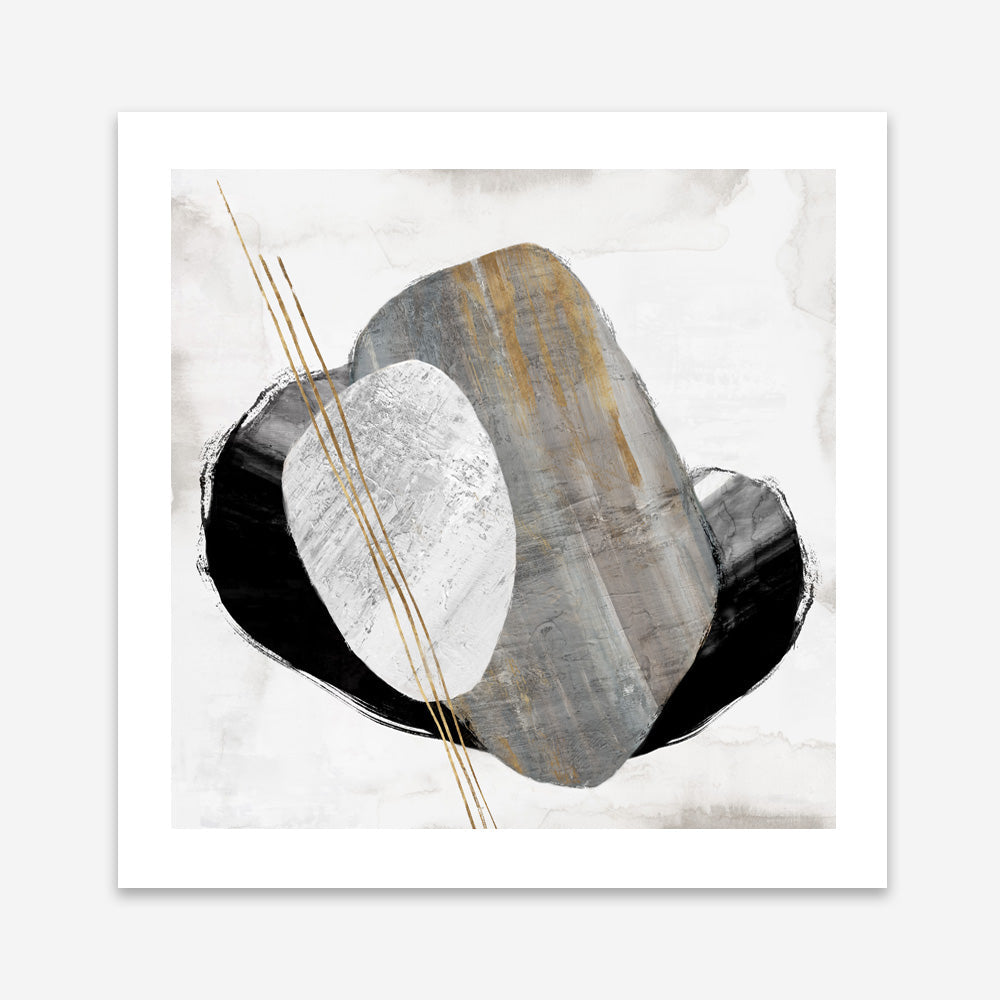 Shop Through Dimensions I (Square) Art Print a painted abstract themed wall art print from The Print Emporium wall artwork collection - Buy Australian made fine art painting style poster and framed prints for the home and your interior decor room, TPE-PC-PG991-AP