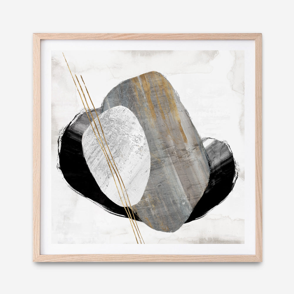 Shop Through Dimensions I (Square) Art Print a painted abstract themed wall art print from The Print Emporium wall artwork collection - Buy Australian made fine art painting style poster and framed prints for the home and your interior decor room, TPE-PC-PG991-AP