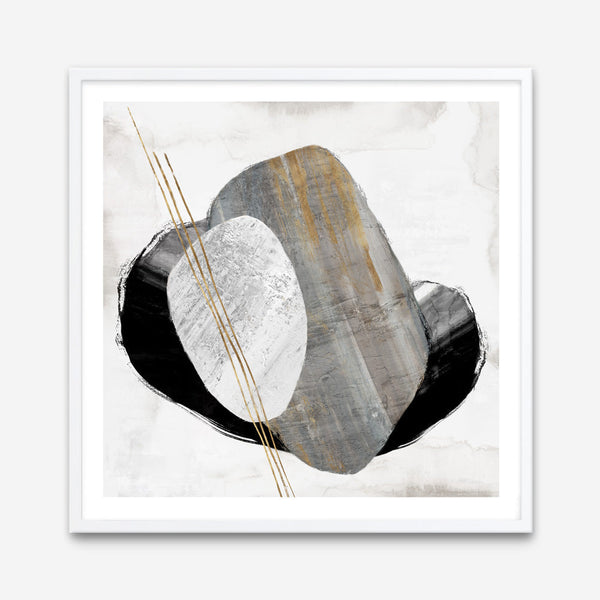 Shop Through Dimensions I (Square) Art Print a painted abstract themed wall art print from The Print Emporium wall artwork collection - Buy Australian made fine art painting style poster and framed prints for the home and your interior decor room, TPE-PC-PG991-AP