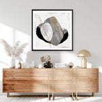 Shop Through Dimensions I (Square) Art Print a painted abstract themed wall art print from The Print Emporium wall artwork collection - Buy Australian made fine art painting style poster and framed prints for the home and your interior decor room, TPE-PC-PG991-AP