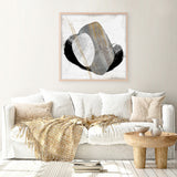 Shop Through Dimensions I (Square) Art Print a painted abstract themed wall art print from The Print Emporium wall artwork collection - Buy Australian made fine art painting style poster and framed prints for the home and your interior decor room, TPE-PC-PG991-AP