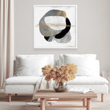 Shop Through Dimensions II (Square) Art Print a painted abstract themed wall art print from The Print Emporium wall artwork collection - Buy Australian made fine art painting style poster and framed prints for the home and your interior decor room, TPE-PC-PG992A-AP