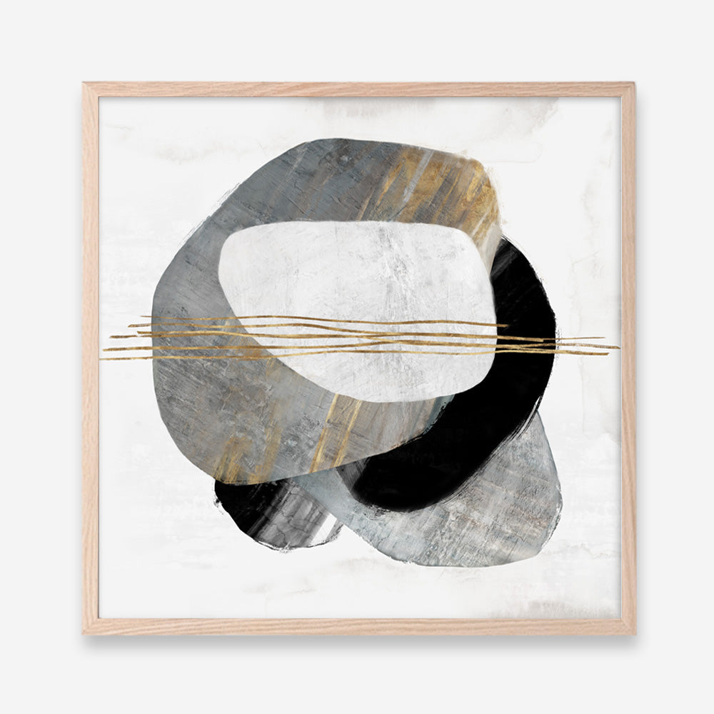 Shop Through Dimensions II (Square) Art Print a painted abstract themed wall art print from The Print Emporium wall artwork collection - Buy Australian made fine art painting style poster and framed prints for the home and your interior decor room, TPE-PC-PG992A-AP