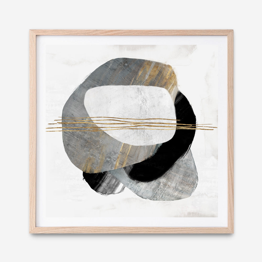 Shop Through Dimensions II (Square) Art Print a painted abstract themed wall art print from The Print Emporium wall artwork collection - Buy Australian made fine art painting style poster and framed prints for the home and your interior decor room, TPE-PC-PG992A-AP