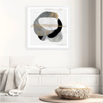 Shop Through Dimensions II (Square) Art Print a painted abstract themed wall art print from The Print Emporium wall artwork collection - Buy Australian made fine art painting style poster and framed prints for the home and your interior decor room, TPE-PC-PG992A-AP