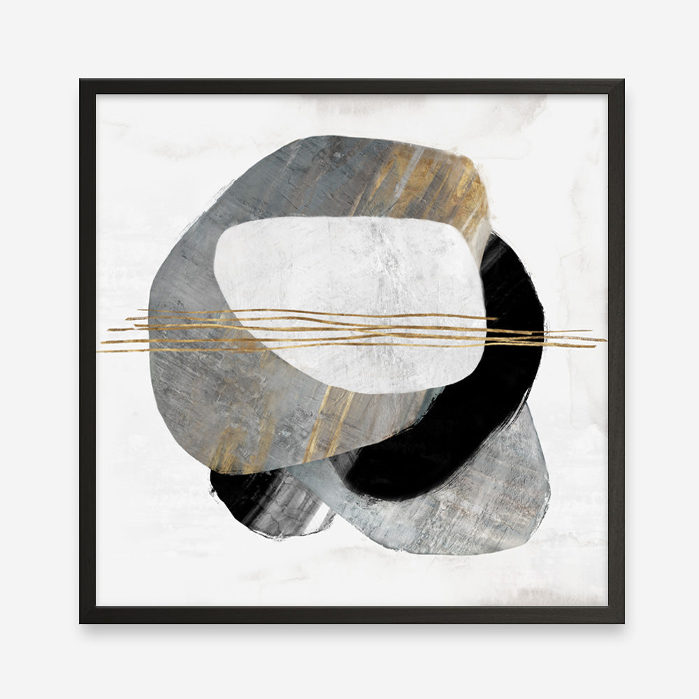 Shop Through Dimensions II (Square) Art Print a painted abstract themed wall art print from The Print Emporium wall artwork collection - Buy Australian made fine art painting style poster and framed prints for the home and your interior decor room, TPE-PC-PG992A-AP