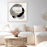Shop Through Dimensions II (Square) Art Print a painted abstract themed wall art print from The Print Emporium wall artwork collection - Buy Australian made fine art painting style poster and framed prints for the home and your interior decor room, TPE-PC-PG992A-AP