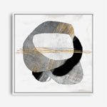 Shop Through Dimensions II (Square) Canvas Print a painted abstract themed framed canvas wall art print from The Print Emporium artwork collection - Buy Australian made fine art painting style stretched canvas prints for the home and your interior decor space, TPE-PC-PG992-AA-CA-40X40-NF