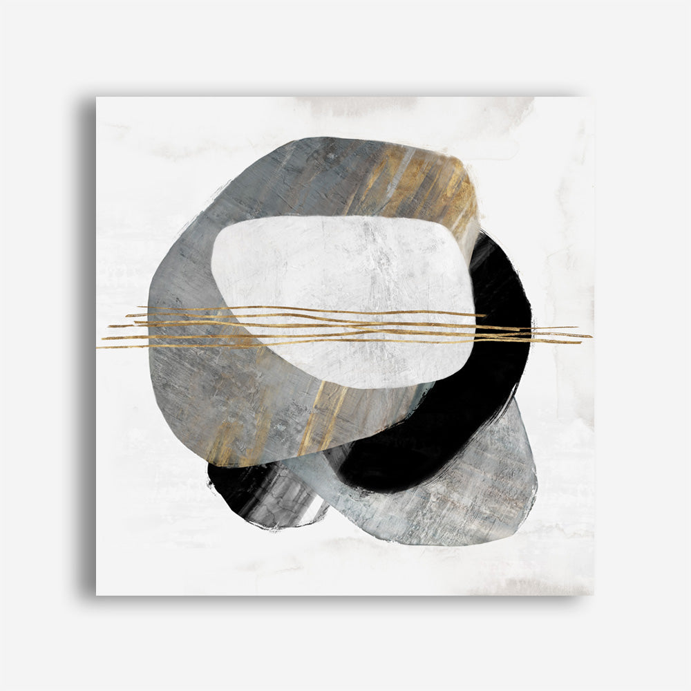 Shop Through Dimensions II (Square) Canvas Print a painted abstract themed framed canvas wall art print from The Print Emporium artwork collection - Buy Australian made fine art painting style stretched canvas prints for the home and your interior decor space, TPE-PC-PG992-AA-CA-40X40-NF