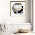 Shop Through Dimensions II (Square) Canvas Print a painted abstract themed framed canvas wall art print from The Print Emporium artwork collection - Buy Australian made fine art painting style stretched canvas prints for the home and your interior decor space, TPE-PC-PG992-AA-CA-40X40-NF