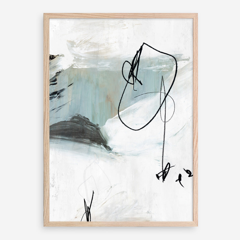 Shop Tied I Art Print a painted abstract themed wall art print from The Print Emporium wall artwork collection - Buy Australian made fine art painting style poster and framed prints for the home and your interior decor room, TPE-PC-PG689-AP