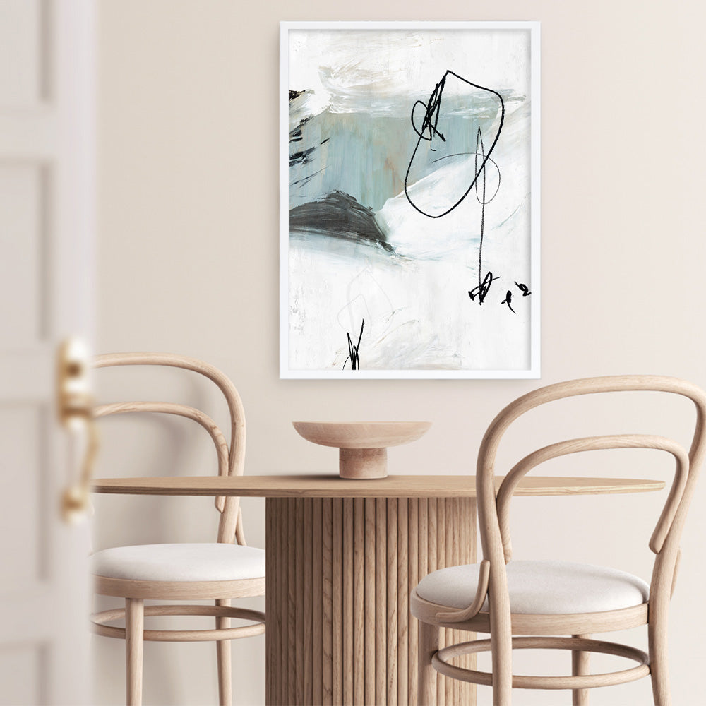 Shop Tied I Art Print a painted abstract themed wall art print from The Print Emporium wall artwork collection - Buy Australian made fine art painting style poster and framed prints for the home and your interior decor room, TPE-PC-PG689-AP
