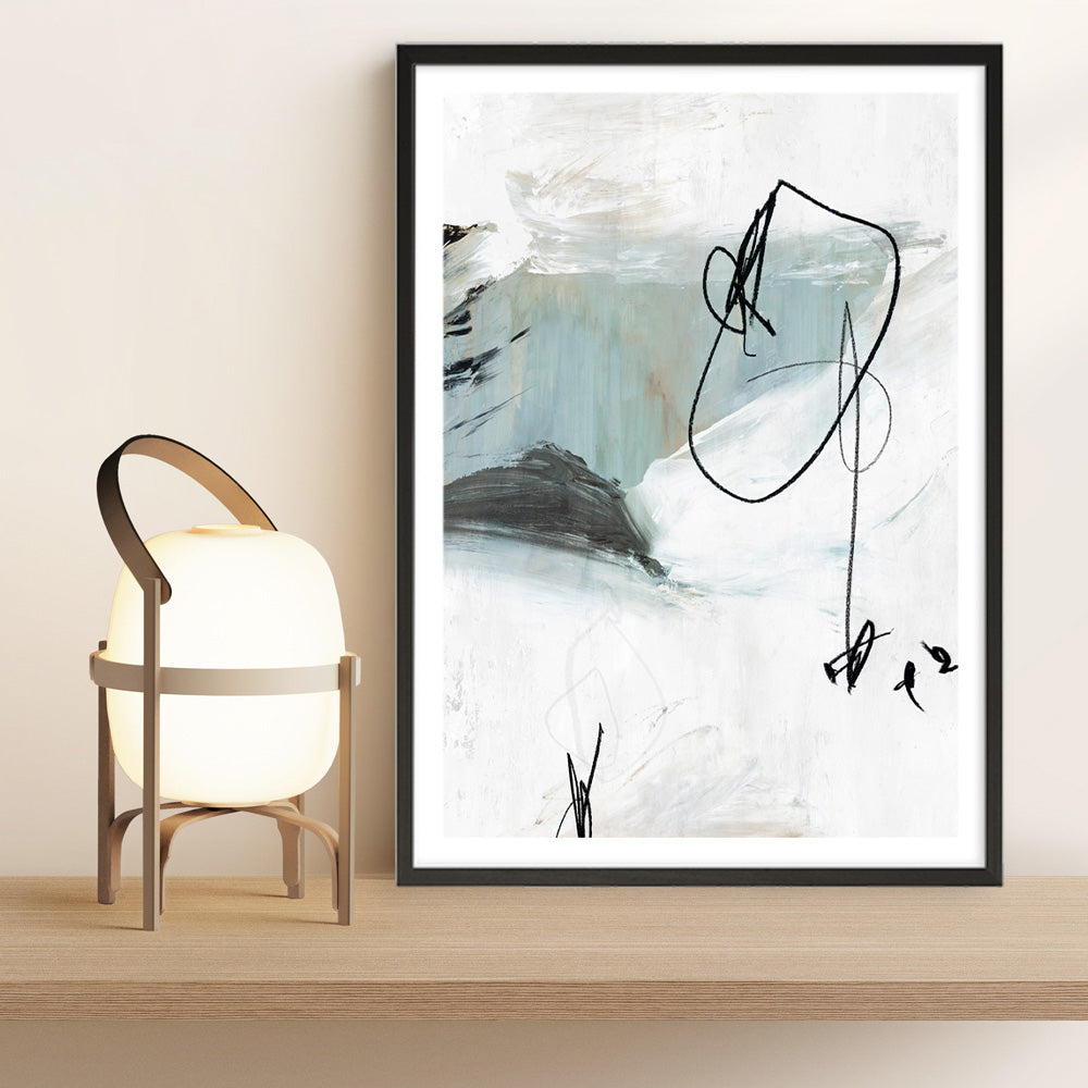 Shop Tied I Art Print a painted abstract themed wall art print from The Print Emporium wall artwork collection - Buy Australian made fine art painting style poster and framed prints for the home and your interior decor room, TPE-PC-PG689-AP