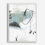 Shop Tied I Canvas Print a painted abstract themed framed canvas wall art print from The Print Emporium artwork collection - Buy Australian made fine art painting style stretched canvas prints for the home and your interior decor space, TPE-PC-PG689-CA-35X46-NF