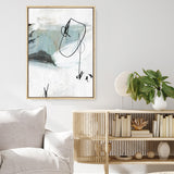 Shop Tied I Canvas Print a painted abstract themed framed canvas wall art print from The Print Emporium artwork collection - Buy Australian made fine art painting style stretched canvas prints for the home and your interior decor space, TPE-PC-PG689-CA-35X46-NF