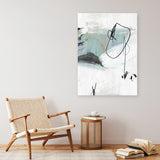 Shop Tied I Canvas Print a painted abstract themed framed canvas wall art print from The Print Emporium artwork collection - Buy Australian made fine art painting style stretched canvas prints for the home and your interior decor space, TPE-PC-PG689-CA-35X46-NF