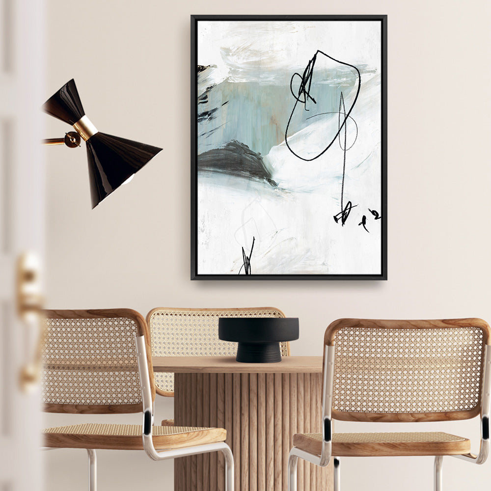 Shop Tied I Canvas Print a painted abstract themed framed canvas wall art print from The Print Emporium artwork collection - Buy Australian made fine art painting style stretched canvas prints for the home and your interior decor space, TPE-PC-PG689-CA-35X46-NF