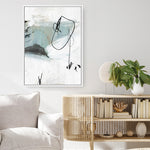 Shop Tied I Canvas Print a painted abstract themed framed canvas wall art print from The Print Emporium artwork collection - Buy Australian made fine art painting style stretched canvas prints for the home and your interior decor space, TPE-PC-PG689-CA-35X46-NF