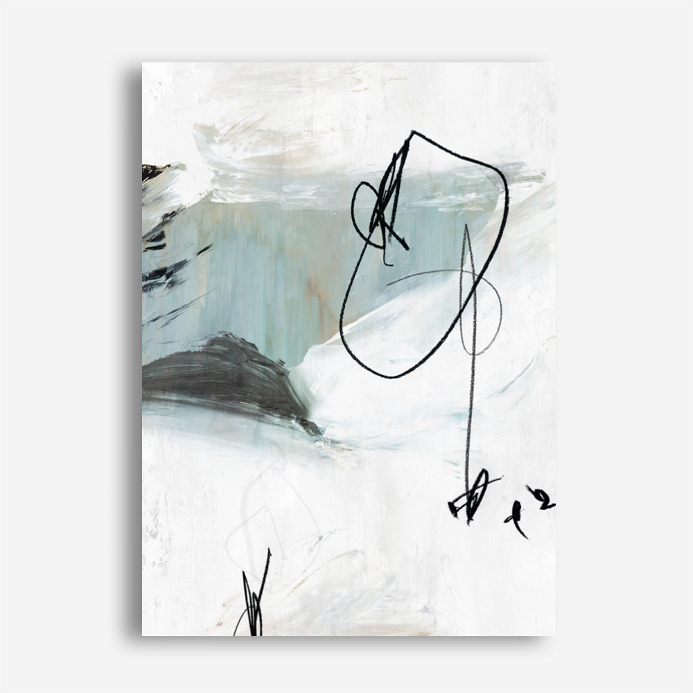 Shop Tied I Canvas Print a painted abstract themed framed canvas wall art print from The Print Emporium artwork collection - Buy Australian made fine art painting style stretched canvas prints for the home and your interior decor space, TPE-PC-PG689-CA-35X46-NF