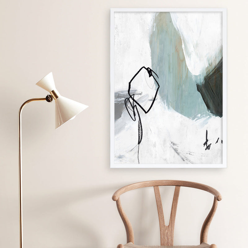 Shop Tied II Art Print a painted abstract themed wall art print from The Print Emporium wall artwork collection - Buy Australian made fine art painting style poster and framed prints for the home and your interior decor room, TPE-PC-PG690-AP