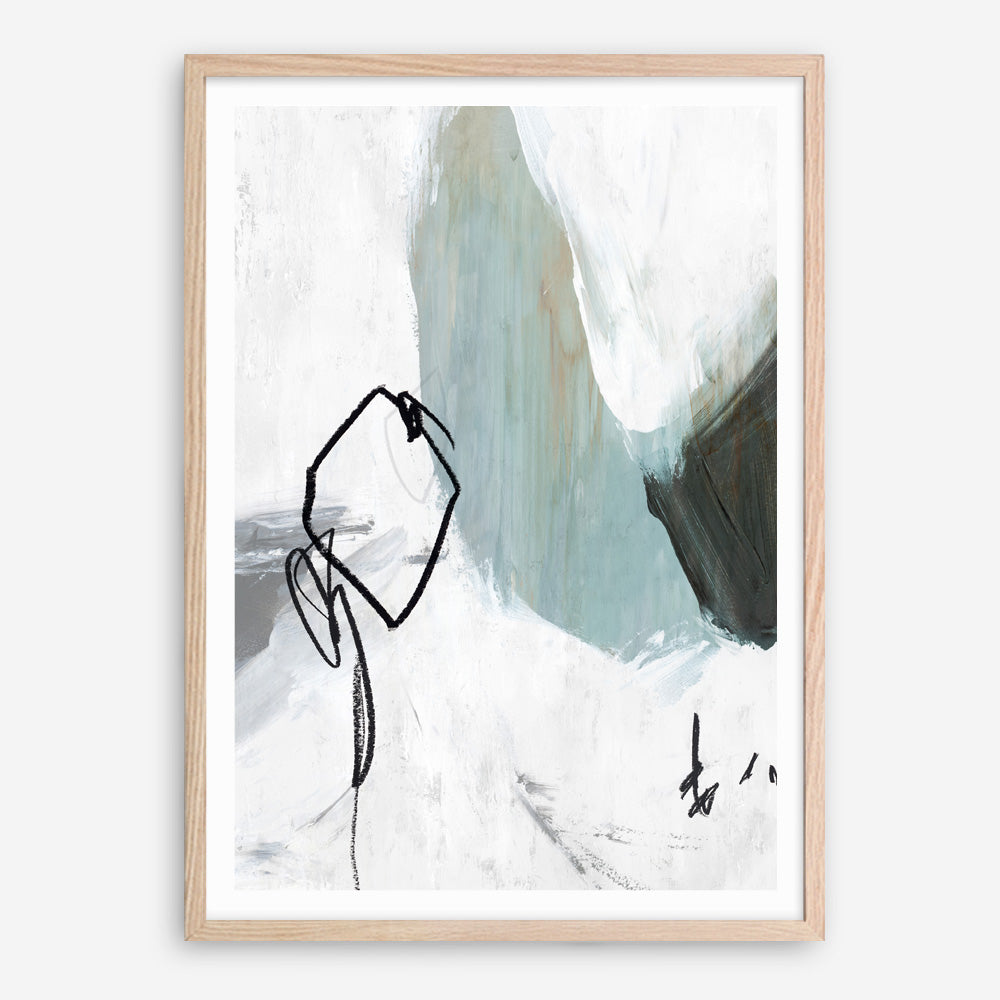 Shop Tied II Art Print a painted abstract themed wall art print from The Print Emporium wall artwork collection - Buy Australian made fine art painting style poster and framed prints for the home and your interior decor room, TPE-PC-PG690-AP