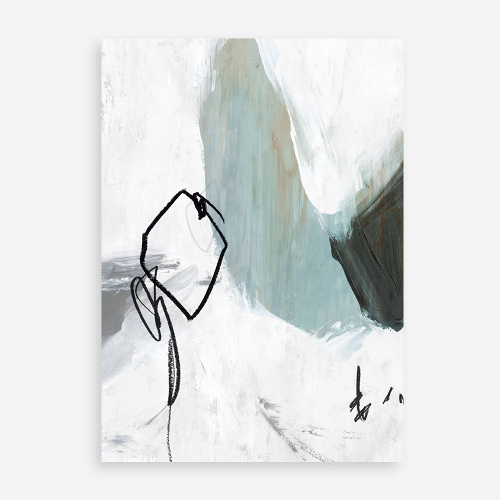 Shop Tied II Art Print a painted abstract themed wall art print from The Print Emporium wall artwork collection - Buy Australian made fine art painting style poster and framed prints for the home and your interior decor room, TPE-PC-PG690-AP