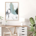 Shop Tied II Art Print a painted abstract themed wall art print from The Print Emporium wall artwork collection - Buy Australian made fine art painting style poster and framed prints for the home and your interior decor room, TPE-PC-PG690-AP