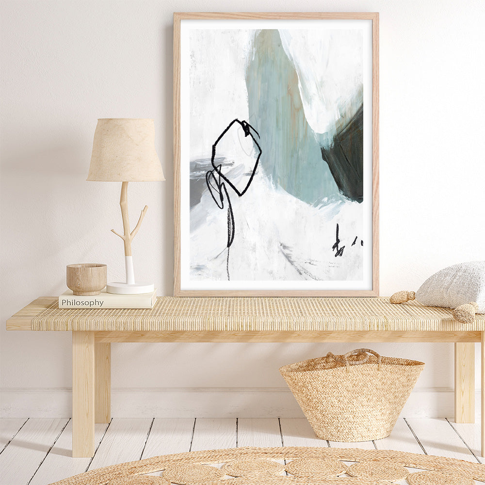 Shop Tied II Art Print a painted abstract themed wall art print from The Print Emporium wall artwork collection - Buy Australian made fine art painting style poster and framed prints for the home and your interior decor room, TPE-PC-PG690-AP