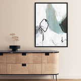 Shop Tied II Canvas Print a painted abstract themed framed canvas wall art print from The Print Emporium artwork collection - Buy Australian made fine art painting style stretched canvas prints for the home and your interior decor space, TPE-PC-PG690-CA-35X46-NF