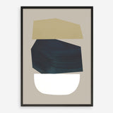 Shop Toned Art Print a painted abstract themed wall art print from The Print Emporium wall artwork collection - Buy Australian made fine art painting style poster and framed prints for the home and your interior decor room, TPE-DH-107-AP