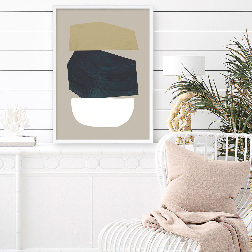 Shop Toned Art Print a painted abstract themed wall art print from The Print Emporium wall artwork collection - Buy Australian made fine art painting style poster and framed prints for the home and your interior decor room, TPE-DH-107-AP