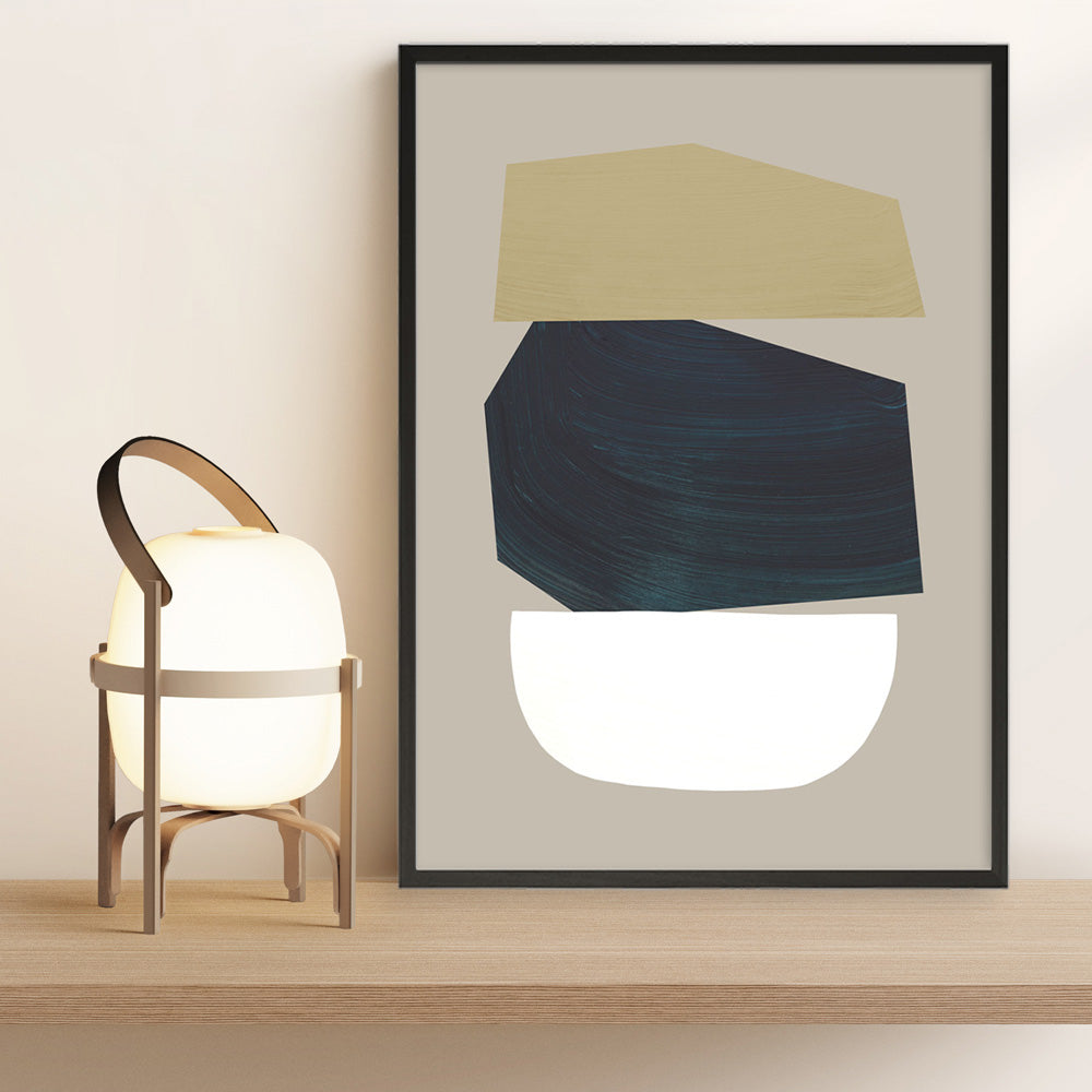 Shop Toned Art Print a painted abstract themed wall art print from The Print Emporium wall artwork collection - Buy Australian made fine art painting style poster and framed prints for the home and your interior decor room, TPE-DH-107-AP