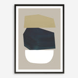 Shop Toned Art Print a painted abstract themed wall art print from The Print Emporium wall artwork collection - Buy Australian made fine art painting style poster and framed prints for the home and your interior decor room, TPE-DH-107-AP