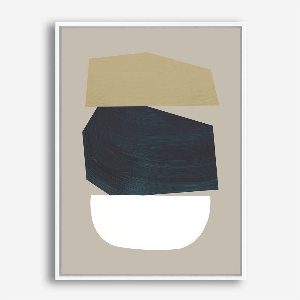 Shop Toned Canvas Print a painted abstract themed framed canvas wall art print from The Print Emporium artwork collection - Buy Australian made fine art painting style stretched canvas prints for the home and your interior decor space, TPE-DH-107-CA-35X46-NF