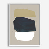 Shop Toned Canvas Print a painted abstract themed framed canvas wall art print from The Print Emporium artwork collection - Buy Australian made fine art painting style stretched canvas prints for the home and your interior decor space, TPE-DH-107-CA-35X46-NF