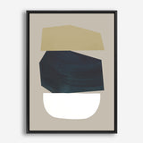 Shop Toned Canvas Print a painted abstract themed framed canvas wall art print from The Print Emporium artwork collection - Buy Australian made fine art painting style stretched canvas prints for the home and your interior decor space, TPE-DH-107-CA-35X46-NF