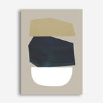 Shop Toned Canvas Print a painted abstract themed framed canvas wall art print from The Print Emporium artwork collection - Buy Australian made fine art painting style stretched canvas prints for the home and your interior decor space, TPE-DH-107-CA-35X46-NF